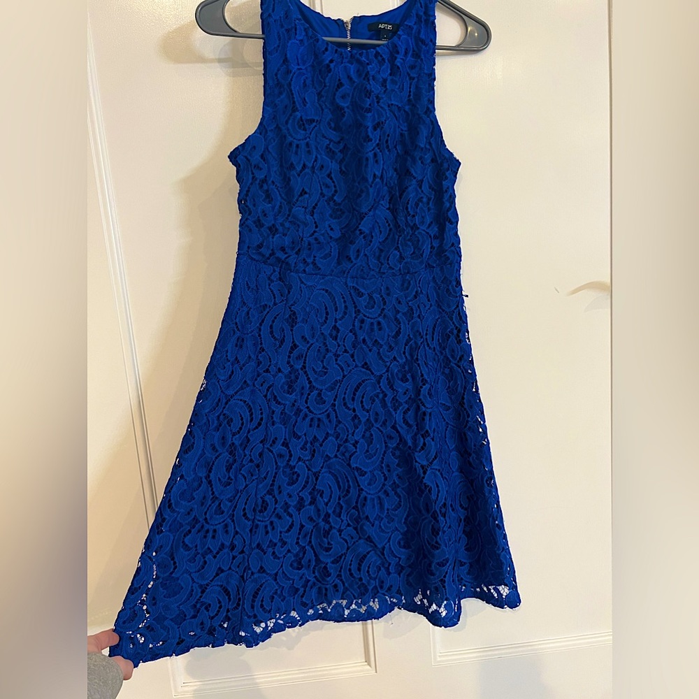 Royal Blue Dress
